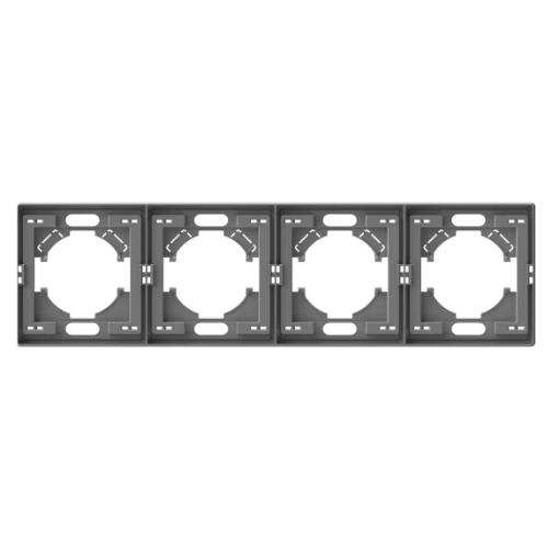 NOTA сірий графіт Рамка горизонтальна 4-а Videx Житомир - изображение 1