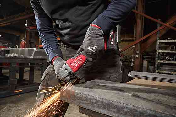 Шліфмашина кутова акумуляторна MILWAUKEE, M18 FSAG125X-501BRF, діаметр 125мм, (+зарядний пристрій M12-18 FC, акумулятор 5Ач, Одесса