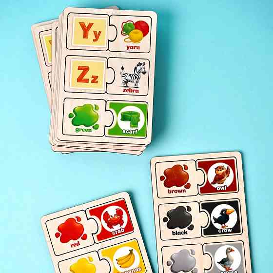 Розвиваюча дитяча гра "Англійський алфавіт" (ПСД253) PSD253 ENG Вінниця