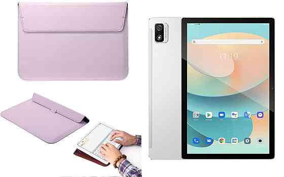 Чохол-конверт VitoCase для Blackview Tab 12, 12 Pro, з функцією підставки для планшета Фіолетовий Київ