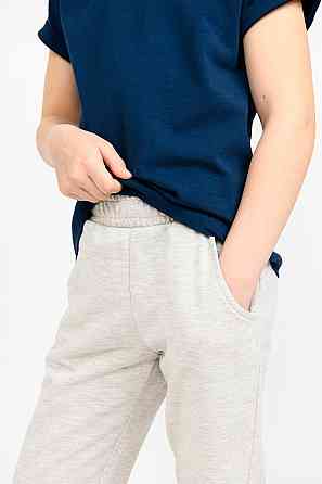 Брюки спортивные детские и подростковые, серый меланж Крохатушка одяг 134, Светло-серый Киев