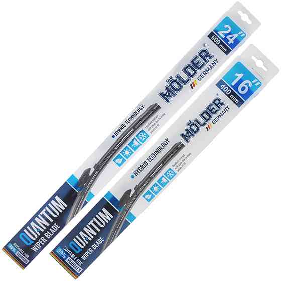 Комплект щіток склоочисників гібридних Molder Quantum для Renault Megane 2008-2015 Київ