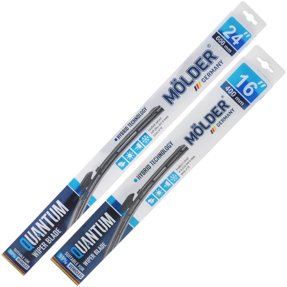Комплект щіток склоочисників гібридних Molder Quantum для Renault Megane 2008-2015 Київ - фото 1