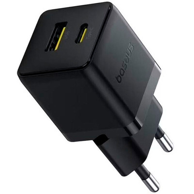 Зарядний пристрій Baseus Palm Fast Charger C+U 30W cluster black (P1011160A113-00) Вінниця - фото 1
