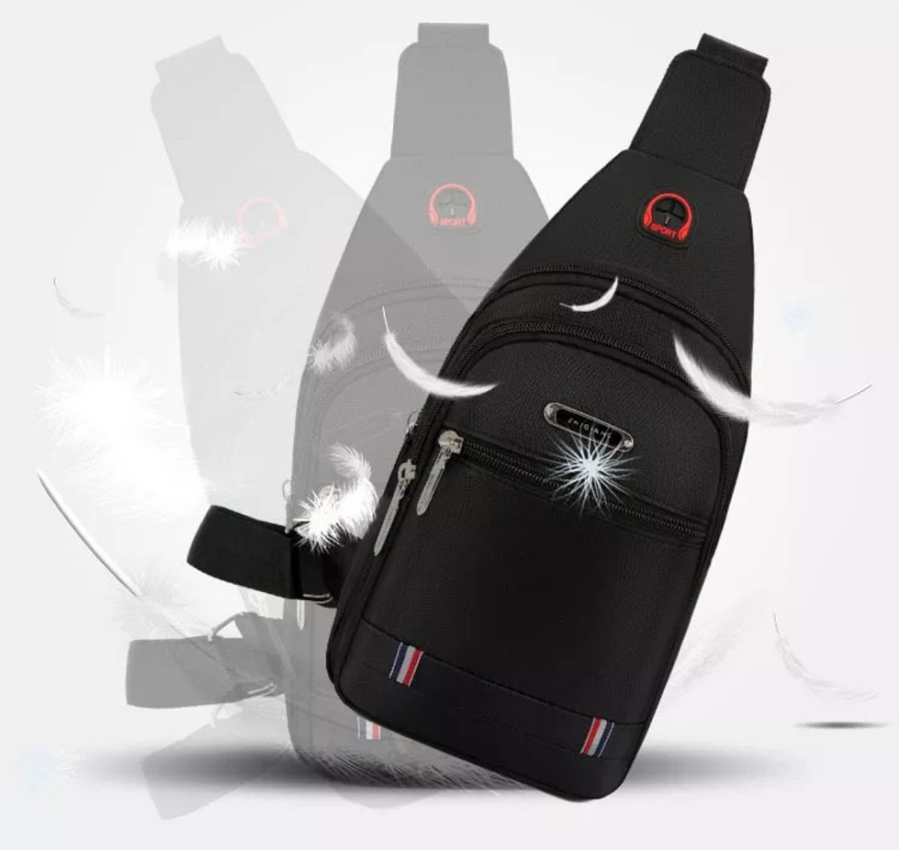 Мужские модные сумки, спортивные сумки из ткани Оксфорд, водонепроницаемые сумки через плечо Киев - изображение 1