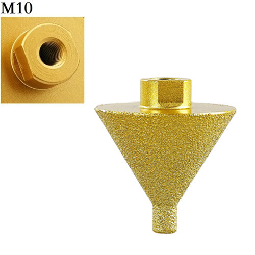 Фреза алмазная конусная 9-50мм M10 по керамике граните для дрели Винница - изображение 1