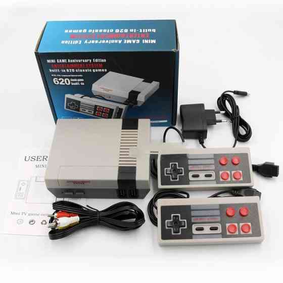 Ігрова приставка для телевізора з двома джойстиками GAME NES 620 / 7724, NM-310 Ігрова консоль Київ