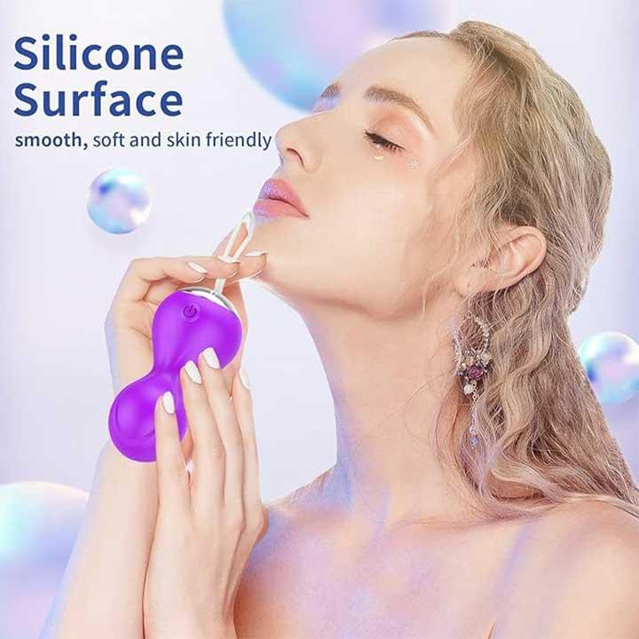 Вагинальные шарики Кегеля с вибрацией 12 режимов Фиолетовый Винница - изображение 8