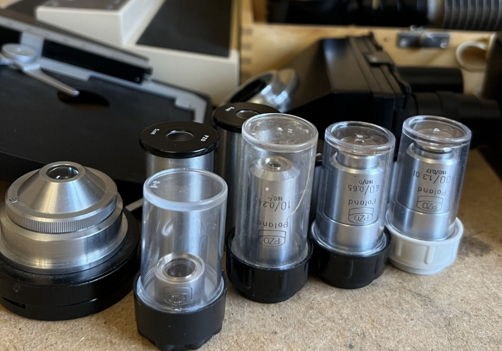 Мікроскоп PZO з освітлювачем ОЕ-1 в ідеальному стані ! Харків - фото 4