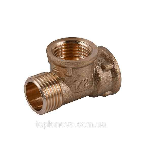 Трійник 1/2" ВВЗ латунний LT334S OPTIMUM Чернівці