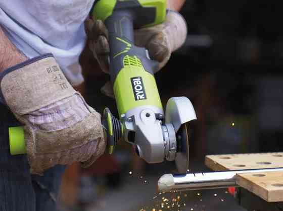 Шліфмашина кутова акумуляторна RYOBI, M18 M18 R18AG-140S, діаметр 115мм (ЗП+1 акум.x 4.0Aг, сумка) Одеса