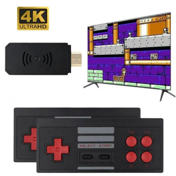 Игровая консоль приставка на подарок ребенку мужу Mini Game Box D600 HDMI, Приставка JZ-414 с ретроиграми Киев - изображение 9
