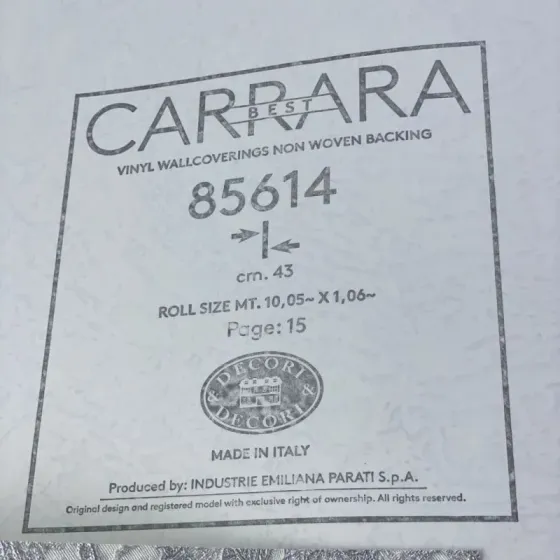 Шпалери Emiliana Parati Carrara Best 85614 Київ
