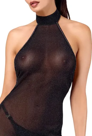 Сукня Noir Handmade F372 Onyx Twin-slit Long dress XL Львів