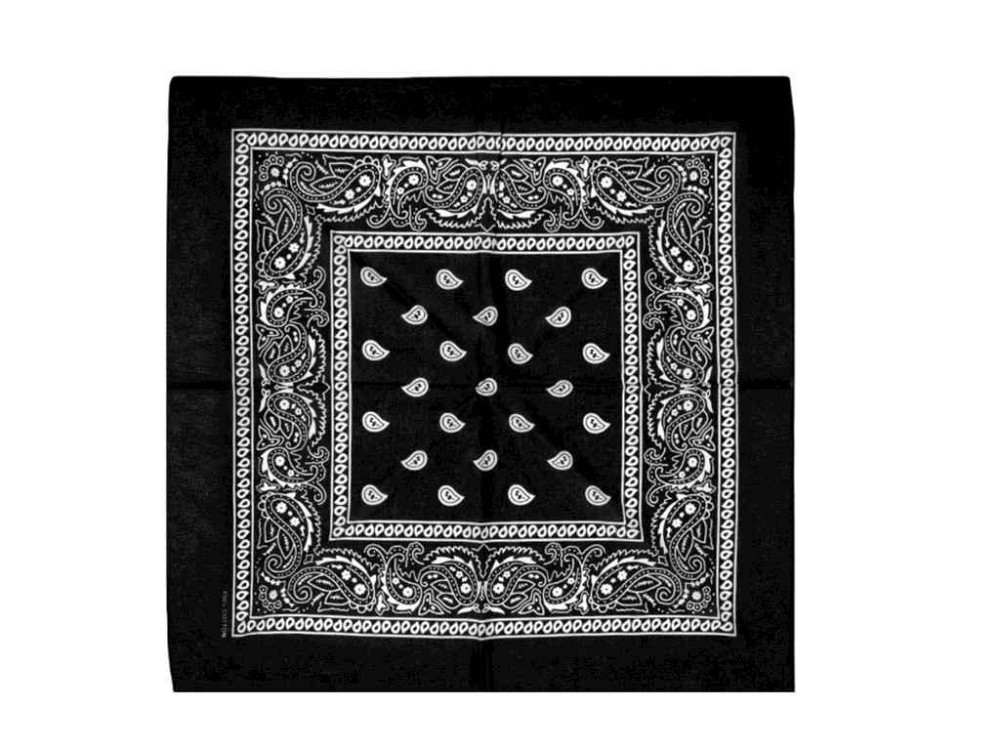 Бандана черный классический арт.1-23 р.55*55 ТМ SHAPKI Киев - изображение 1