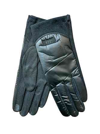 Перчатки сенсорные женские зима one size черный Киев