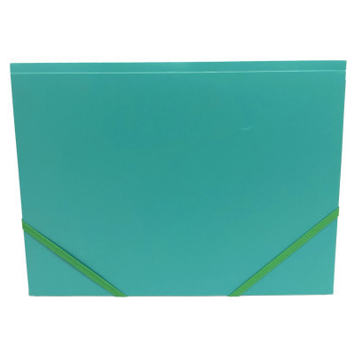 Папка на резинках H-Tone А4, зеленая (FOLD-HT-JJ40941-G) Винница - изображение 3