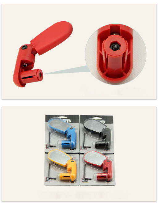 Зеркало для велосипеда на руль Feel Fit черное Бровары - изображение 5