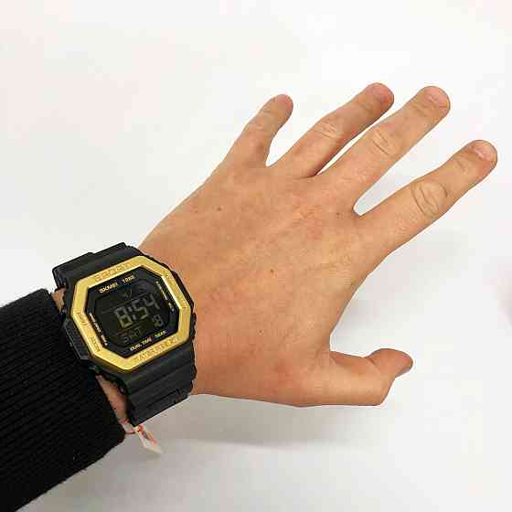 Часы наручные электронные тактические SKMEI 1988GD, Водонепроницаемые TA-522 мужские часы Киев