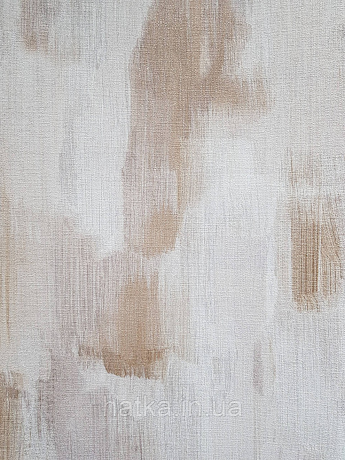 Шпалери вінілові на флізеліні гарячого тиснення DU&KA 1.06х10 вензель основа під штукатурку сірі коричневі Київ - фото 2