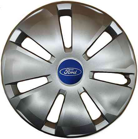 Автомобильные модельные колпаки R16 Ford 433 4шт, SJS, серебряные Киев