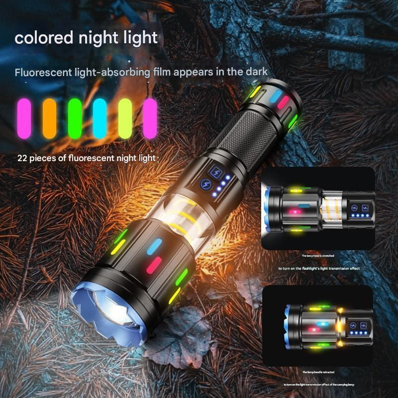 Ручний ліхтар YEMAO YM-G560Y, 1200LM, TG LED, 1*26650 акум, TYPE-C Дніпро - фото 7