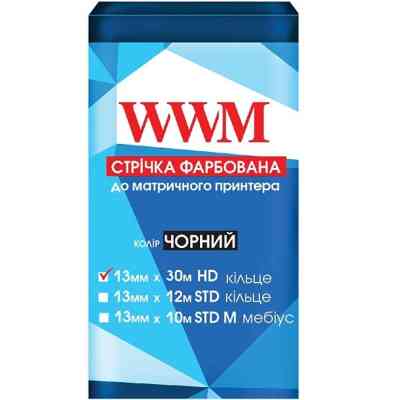 Лента к принтерам WWM 13мм х 30м (M13.30H) Винница