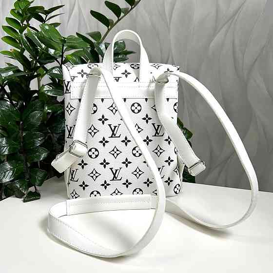 Женский рюкзак-сумка. Женский маленький брендовый рюкзак сумка Louis Vuitton 735 Киев