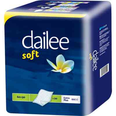 Пелюшки для малюків Dailee Soft 90х60 см 20 шт (8595611623950) Вінниця