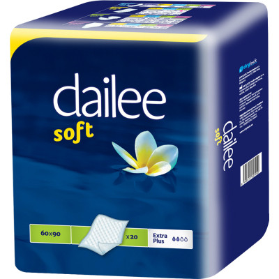 Пелюшки для малюків Dailee Soft 90х60 см 20 шт (8595611623950) Вінниця - фото 1