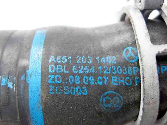 Mercedes-Benz  A6512031482 Патрубок охолоджуючої рідини від помпи до термостата для двигуна OM651 R4 2.2 cdi C-Class W204 E-Class W212 C207 S-Class W2 Одесса