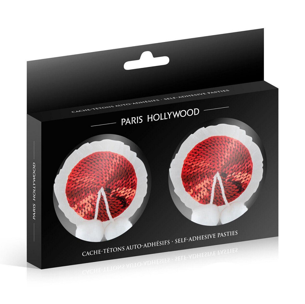 Постіс на соски Paris Hollywood Cache Tetons Pompoms Sex Aura Київ - фото 2