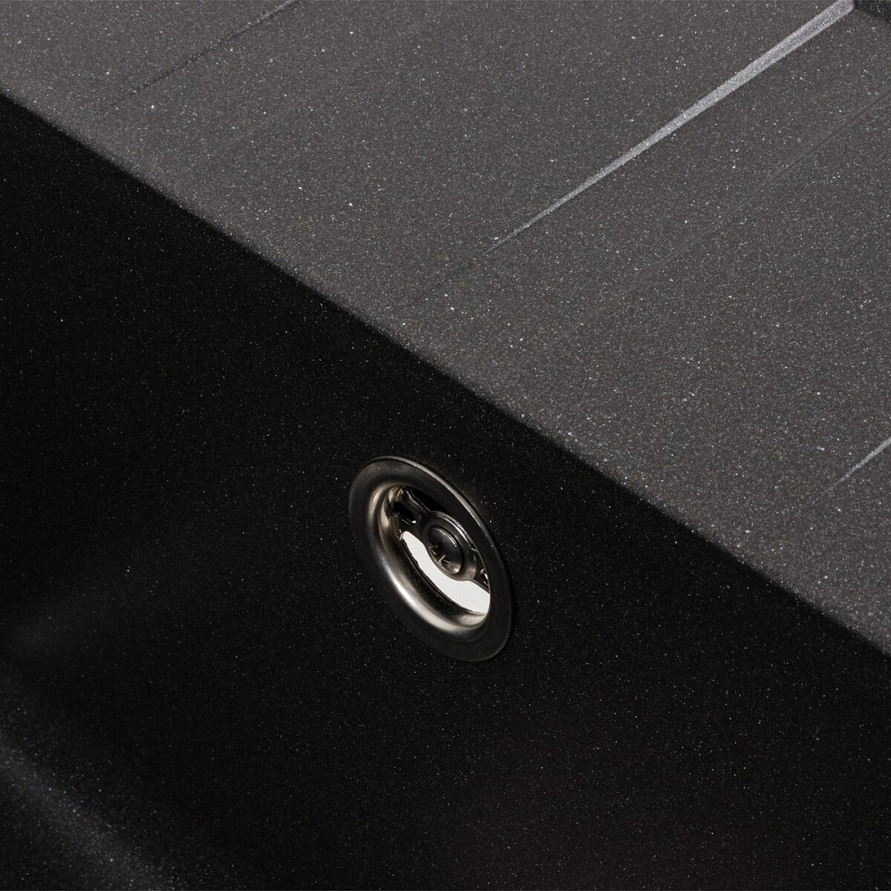 VALESO Гранітна мийка для кухні VALESO LIANA 6243 матова Моріон Коломыя - изображение 17