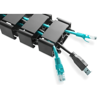 Тримач для кабелю Digitus гнучка кабельна трубка із кріпленням &quot;гачок-петля&quot;, 2м (DA-90505) Вінниця - фото 8