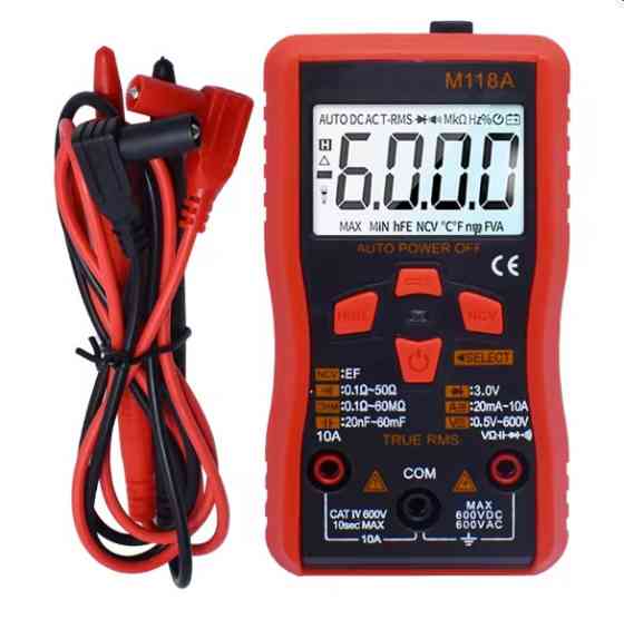 Цифровой мультиметр ANENG M118A с автоопределением Киев