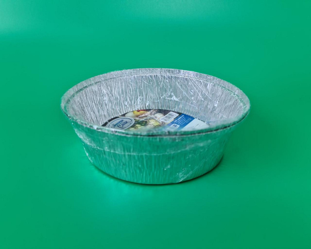 Комплект алюмінієвих контейнерів, круглих 1440мл Т546І 2шт (1 пачка) Харків - фото 4