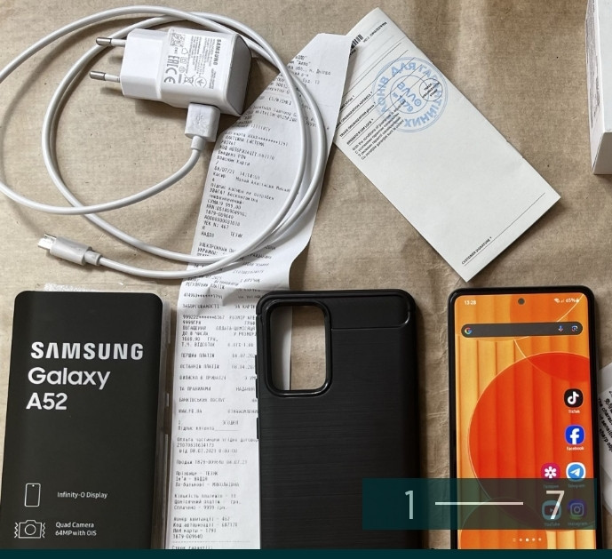 Смартфон Samsung A52 4/128Gb. Київ - фото 7