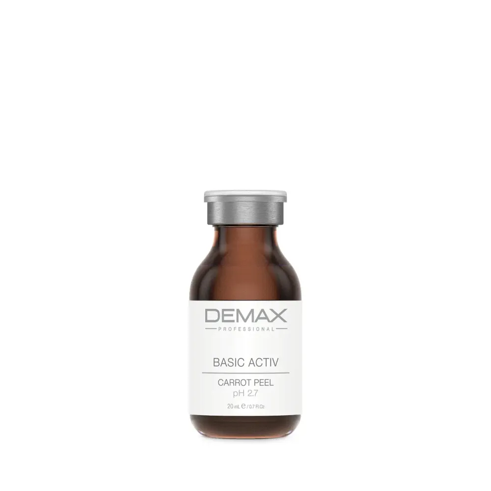 Базовий пілінг на основі м'якоті моркви Basic Activ Carrot peel 20 мл Demax Дніпро - фото 1