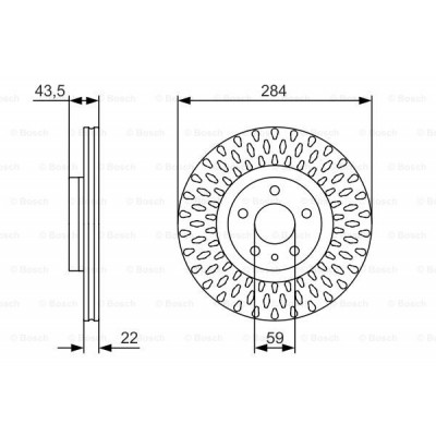 Тормозной диск Bosch 0 986 479 558 Винница - изображение 5