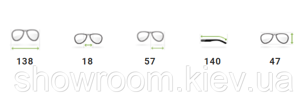 Женские брендовые безоправные очки (68027) black Киев - изображение 4