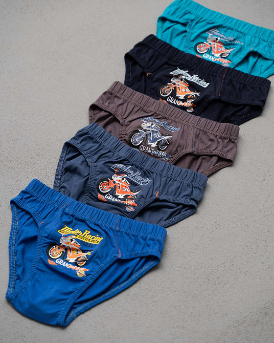 Подростковые трусы на мальчика - Motor Racing (5шт в уп) Nicoletta 30906 8-9 Киев - изображение 1
