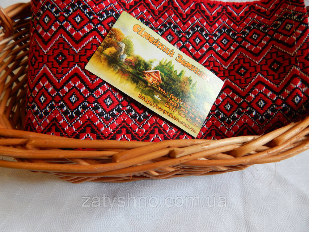 Корзина из лозы  на подарки Киев - изображение 4