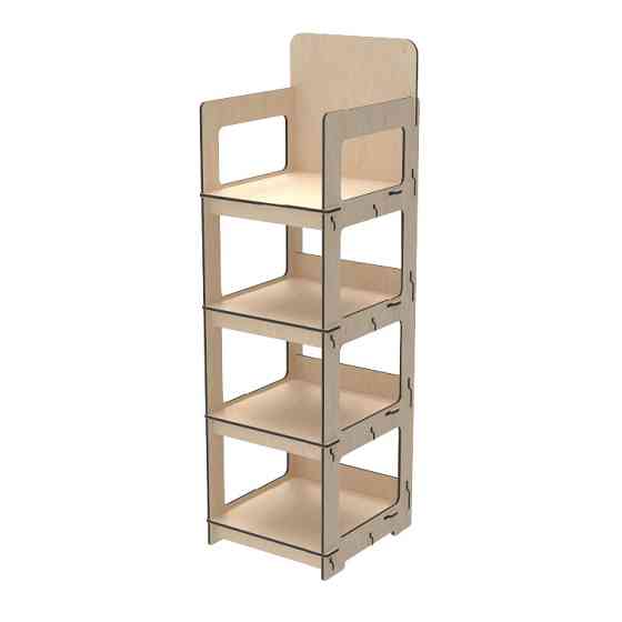 Стеллаж из фанеры EKOSTAR 400х450х1400 Киев