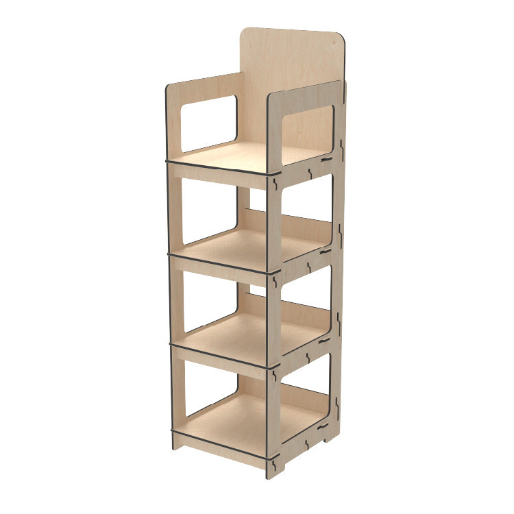 Стеллаж из фанеры EKOSTAR 400х450х1400 Киев - изображение 2