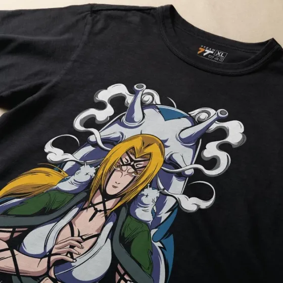 Футболка чоловіча з  принтом Наруто Цунаде Розмір 48 Anime01Розмір 48 Дніпро