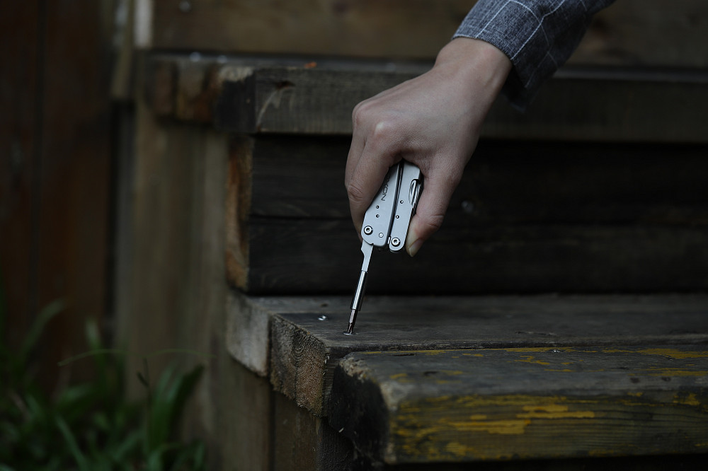 Міні мультитул Roxon M2 зі змінними бітами, сірий Киев - изображение 5