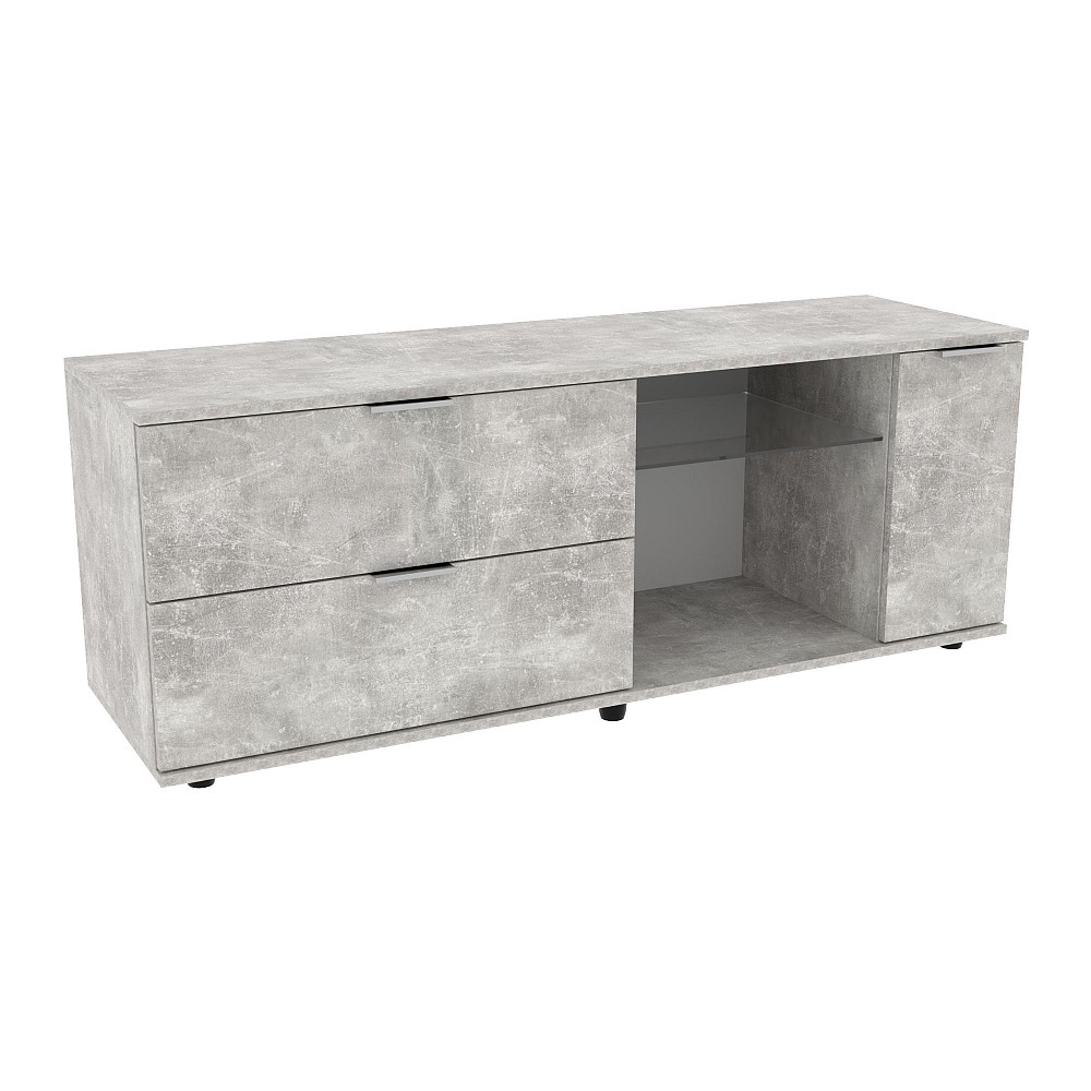 Тумба TV Ketrin К-9, Бетон, 1400/425/530 Львов - изображение 1