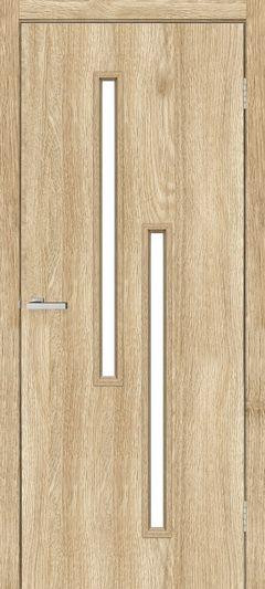 Міжкімнатні двері Оміс Т02 ЗС Дуб Савана 900х2000 мм Київ - фото 1