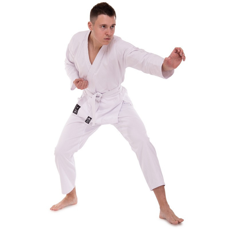 Кимоно для карате MATSA MA-0016 размер 110-190см белый Спортивная форма Киев - изображение 9