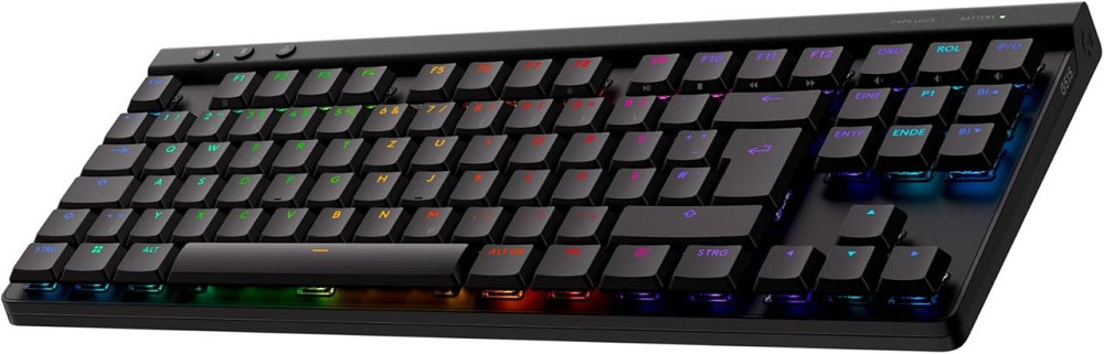 Беспроводная игровая клавиатура Logitech G G515 с RGB-подсветкой, низкопрофильная механическая, QWERTZ черная Киев - изображение 1